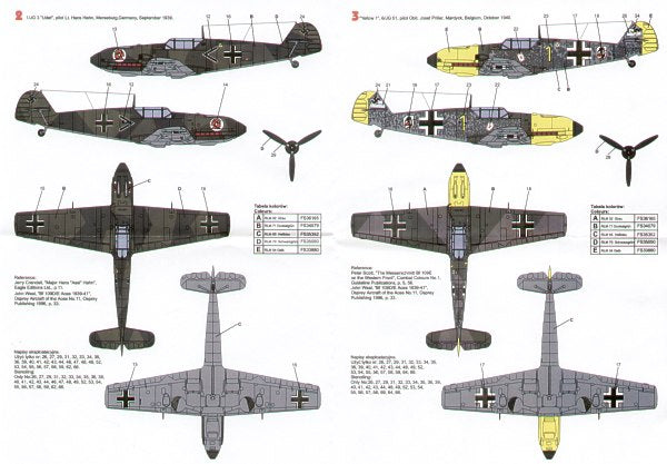 Techmod TM72049 1:72 Messerschmitt Bf-109E-3