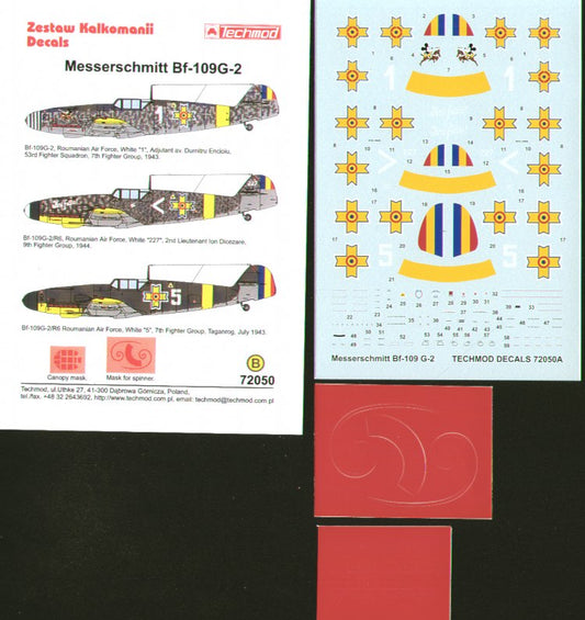 Techmod TM72050 1:72 Messerschmitt Bf-109G-2