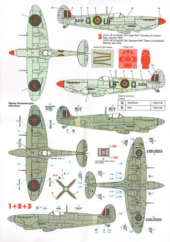 Techmod TM72057 1:72 Supermarine Spitfire Mk.IX