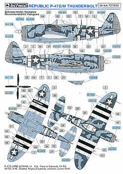 Techmod TM72103 1:72 Republic P-47D/M
