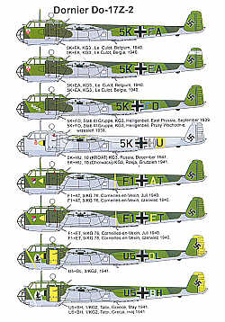 Techmod TM72107 1:72 Dornier Do-17Z-2