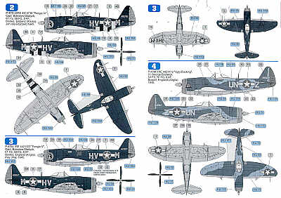 Techmod TM72109 1:72 Republic P-47M Thunderbolt Bubble
