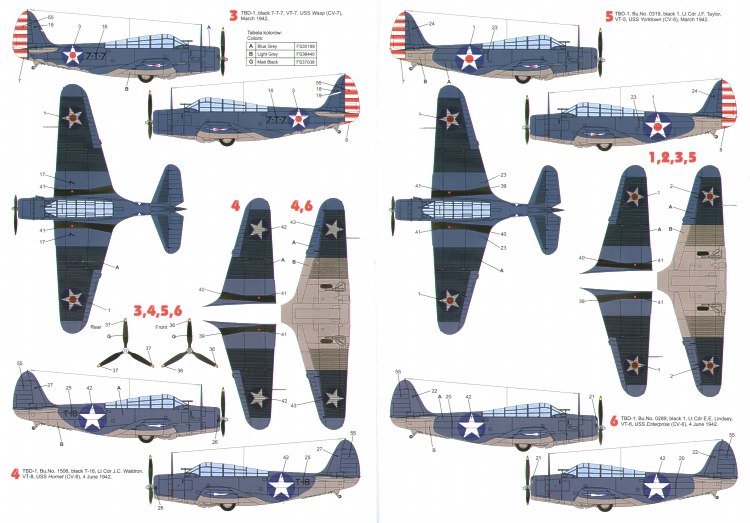 Techmod TM72132 1:72 Douglas TBD-1 'Devastator' at War