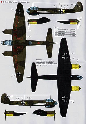 Techmod TM72139 1:72 Junkers Ju-88A-4