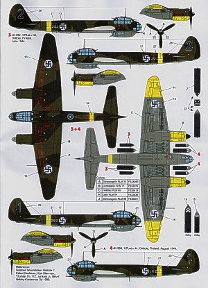 Techmod TM72139 1:72 Junkers Ju-88A-4