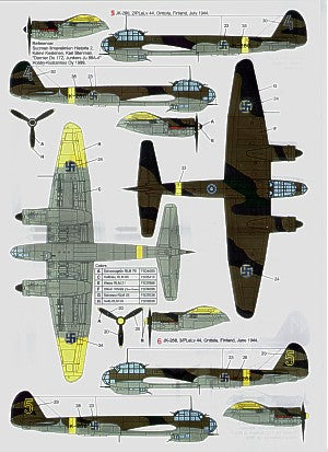 Techmod TM72139 1:72 Junkers Ju-88A-4