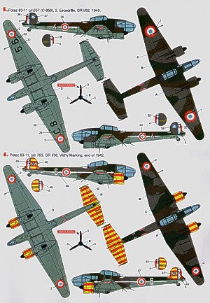 Techmod TM72144 1:72 Potez 63-11