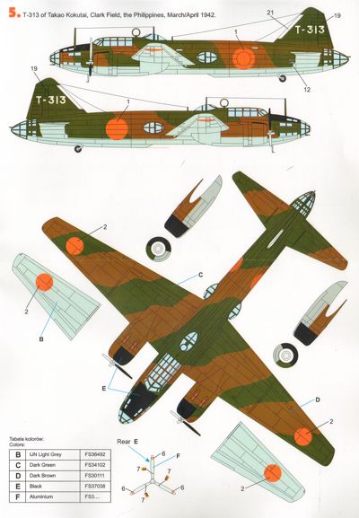 Techmod TM72149 1:72 Mitsubishi G4M1 'Betty' Pt 1