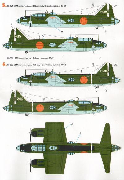 Techmod TM72155 1:72 Mitsubishi G4M1 'Betty' Pt 2