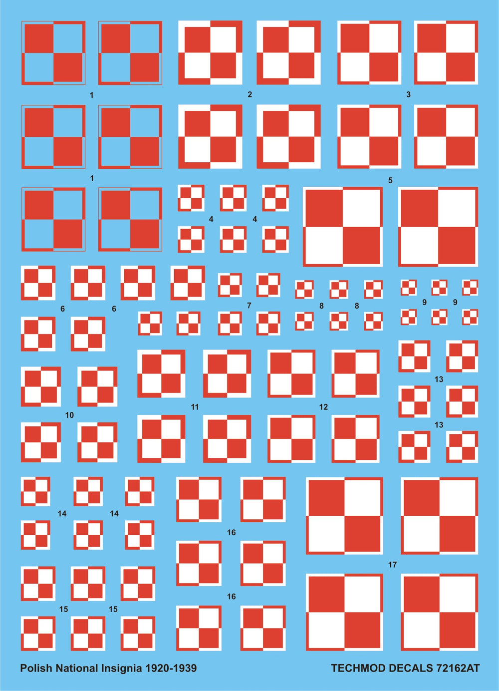 Techmod TM72162 1:72 Polish National Insignia 1920-1939