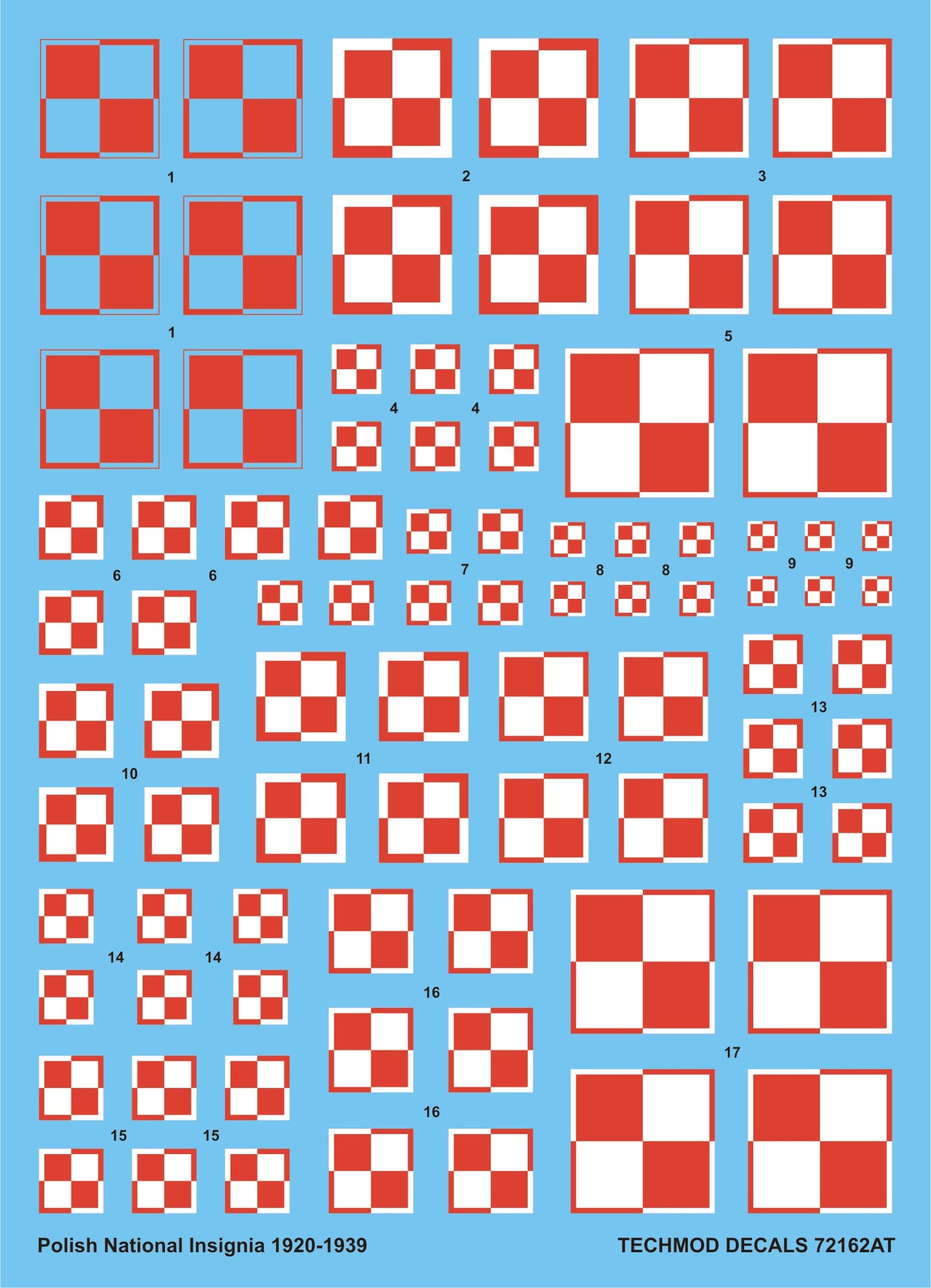Techmod TM72162 1:72 Polish National Insignia 1920-1939