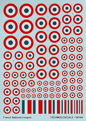 Techmod TM72416 1:72 French National Insignia