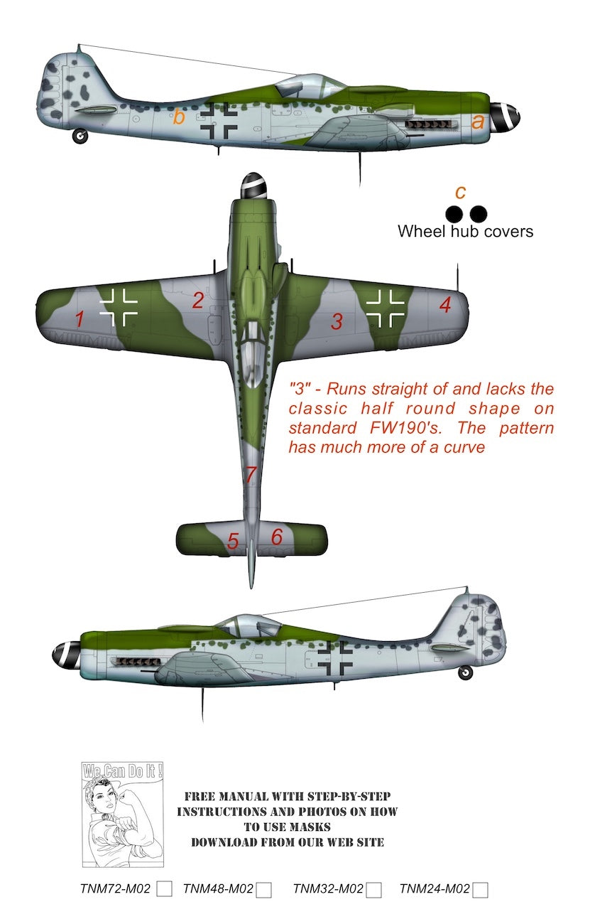 TopNotch TNM24-M002 1:24 Focke-Wulf Fw-190D