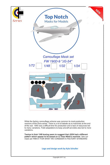 TopNotch TNM24-M002 1:24 Focke-Wulf Fw-190D