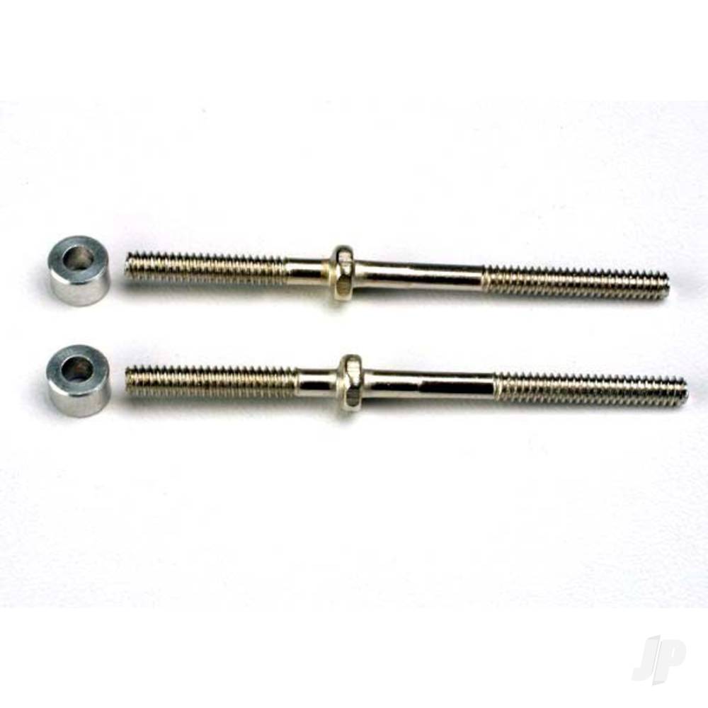 Traxxas Turnbuckles (54mm) (2 pcs) / 3x6x4mm aluminium spacers (Rear camber links) 1937