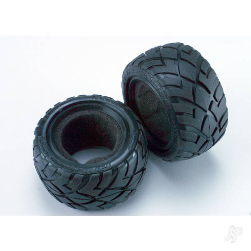 Traxxas Tyres, Anaconda 2.2" (rear) (2) / foam inserts (Bandit) (soft compound) 2478