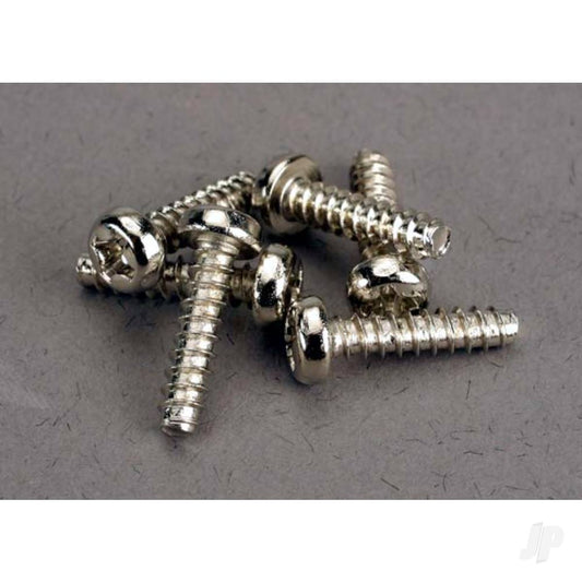 Traxxas Screws, 3x12mm roundhead self-tapping (6 pcs) 2676