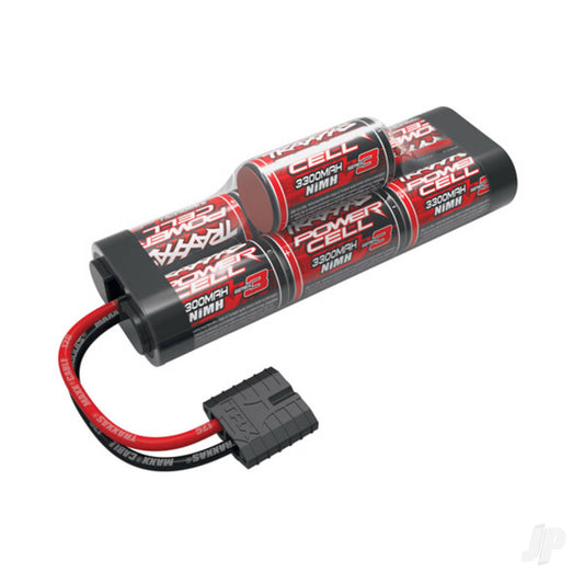 Traxxas NiMH 8.4V 3300mAh 7-Cell Power Cell Battery, Hump 2941X