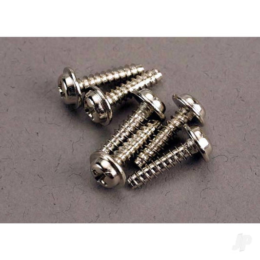 Traxxas Screws, 3x12mm washerhead self-tapping (6 pcs) 3286