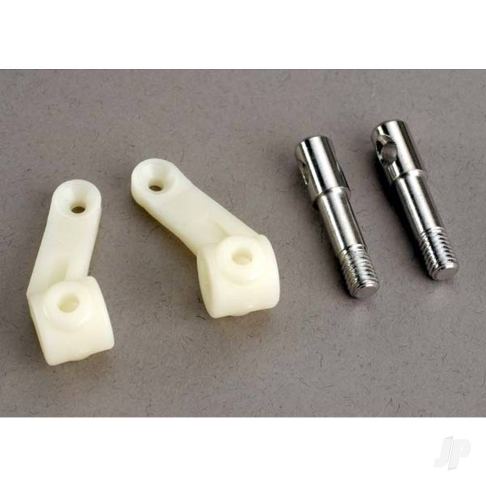 Traxxas Steering blocks & Steel wheel spindles (left & right) 3337