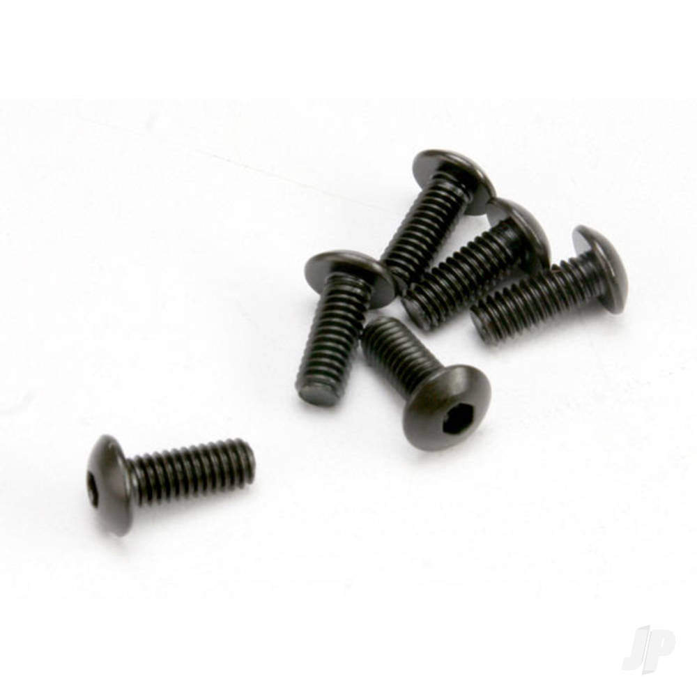 Traxxas Screws, 4x10mm button-head machine (hex drive) (6 pcs) 3936