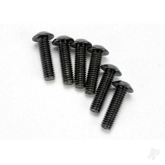 Traxxas Screws, 4x14mm button-head machine (hex drive) (6 pcs) 3938
