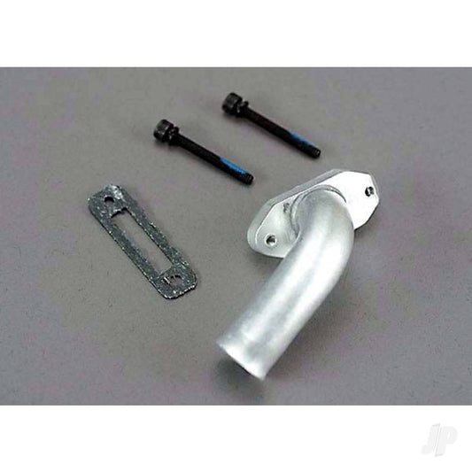 Traxxas Exhaust header with gasket & screws 4550