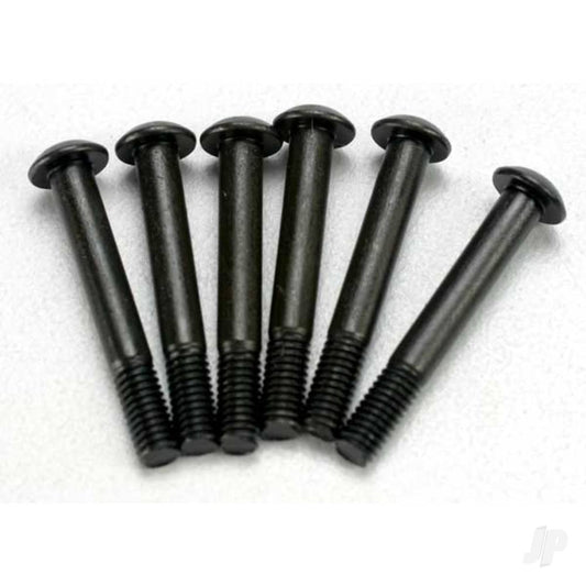 Traxxas Screws, 3x21mm button-head machine (hex drive) (partially threaded, Revo brake bolts) (6 pcs) 4978