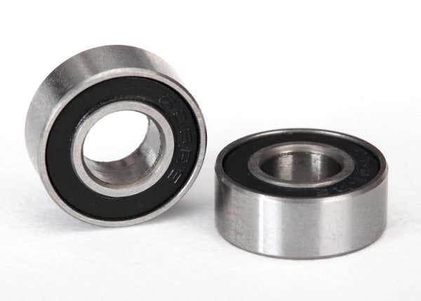 Traxxas Ball bearings, black rubber sealed (6x13x5mm) (2 pcs) 5180A