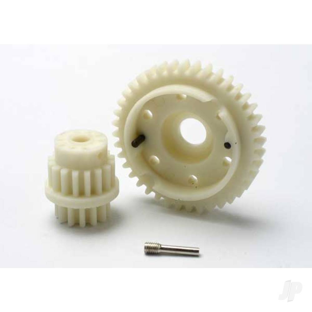Traxxas Gear Set, 2-speed close ratio (2nd speed gear 40T, 13T-16T input gears, hardware) 5383