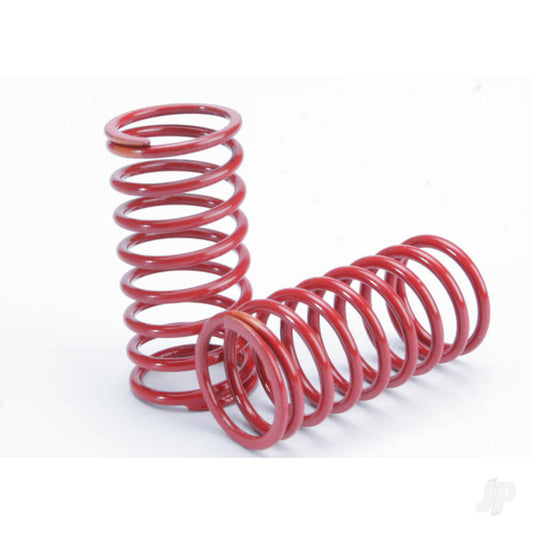Traxxas Spring, shock (Red) (GTR) (3.2 rate orange) (1 pair) 5437