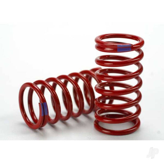 Traxxas Spring, shock (Red) (GTR) (6.4 rate purple) (1 pair) 5445
