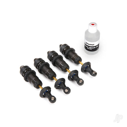 Traxxas Shocks, GTR hard-anodised, PTFE-coated aluminium bodies with TiN shafts (fully assembled with out springs) (4 pcs) 5460X