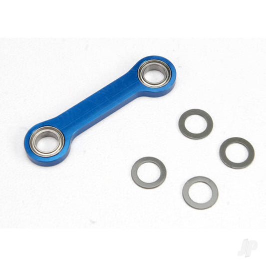Traxxas Drag link, machined 6061-T6 aluminium (Blue-anodised) / 5x8x2.5 ball bearing (2 pcs) 5542X