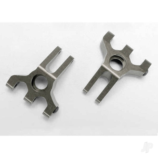 Traxxas Carriers, stub axle, (Rear) 6061-T6 aluminium (titanium-anodised) 5555X