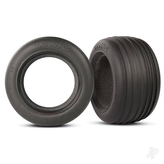 Traxxas Tyres, ribbed 2.8" (2) / foam inserts (2) 5563