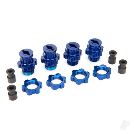 Traxxas Splined wheel Hub & wheel nut Set (4 pcs) 5853X
