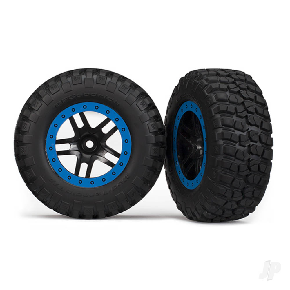 Traxxas Tyre and Wheel Assembly (2 pcs) 5883A