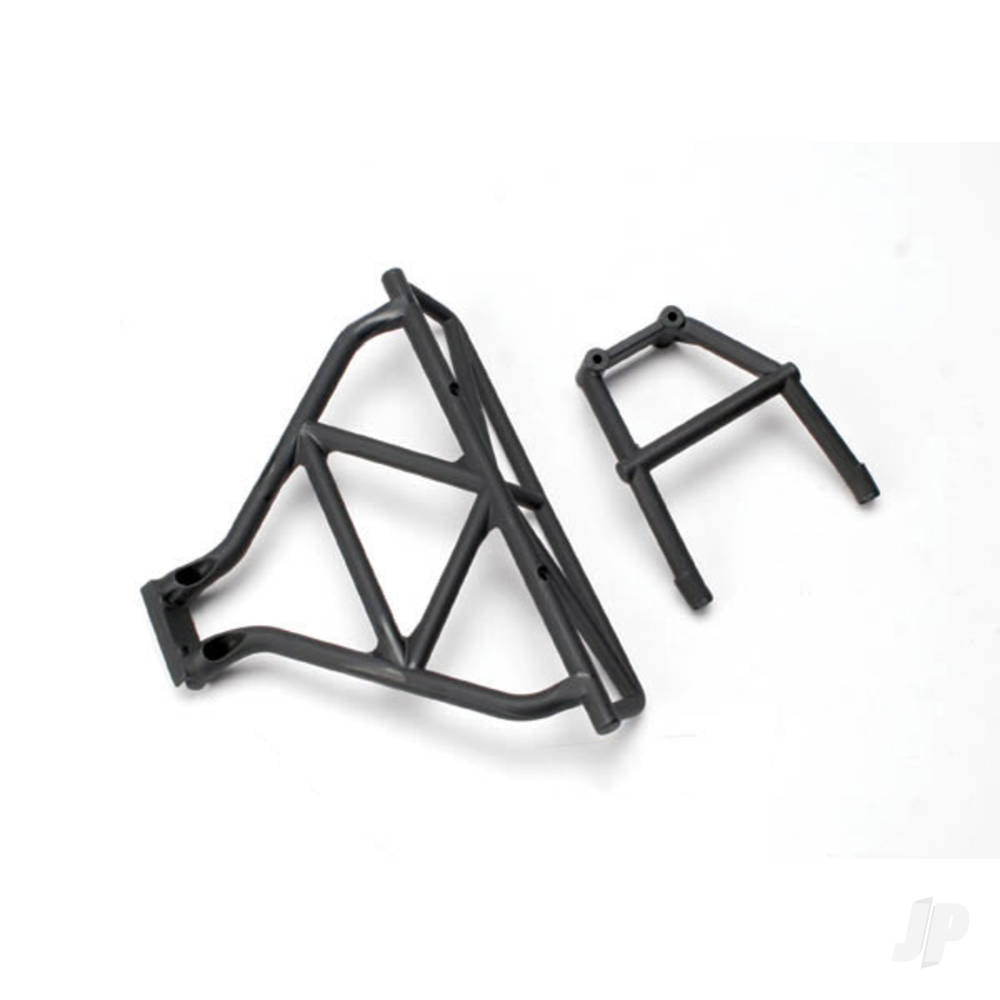 Traxxas Bumper, Rear / brace, Rear 5936