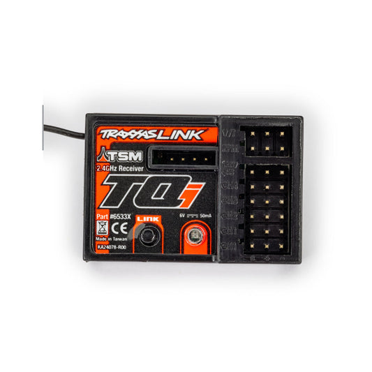 Traxxas Receiver Micro TQi 2.4Ghz With Telemetry & TSM (5-Channel) TRX6533X