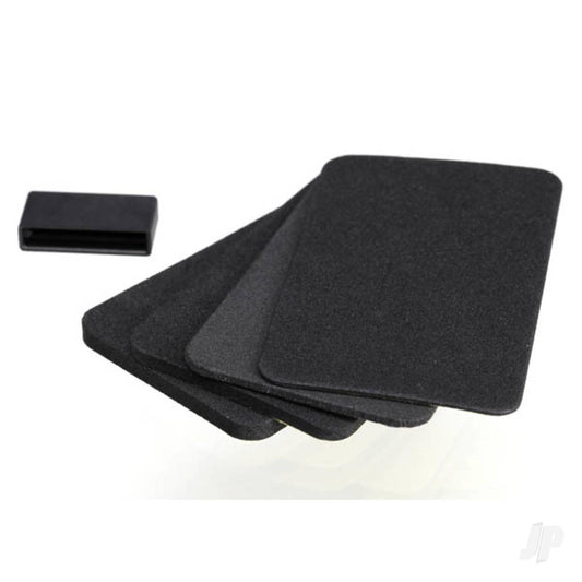 Traxxas Spacers (4 pcs) / grip pads (3 pcs) / connector dust cover (1pc) (for TQi docking base) 6544