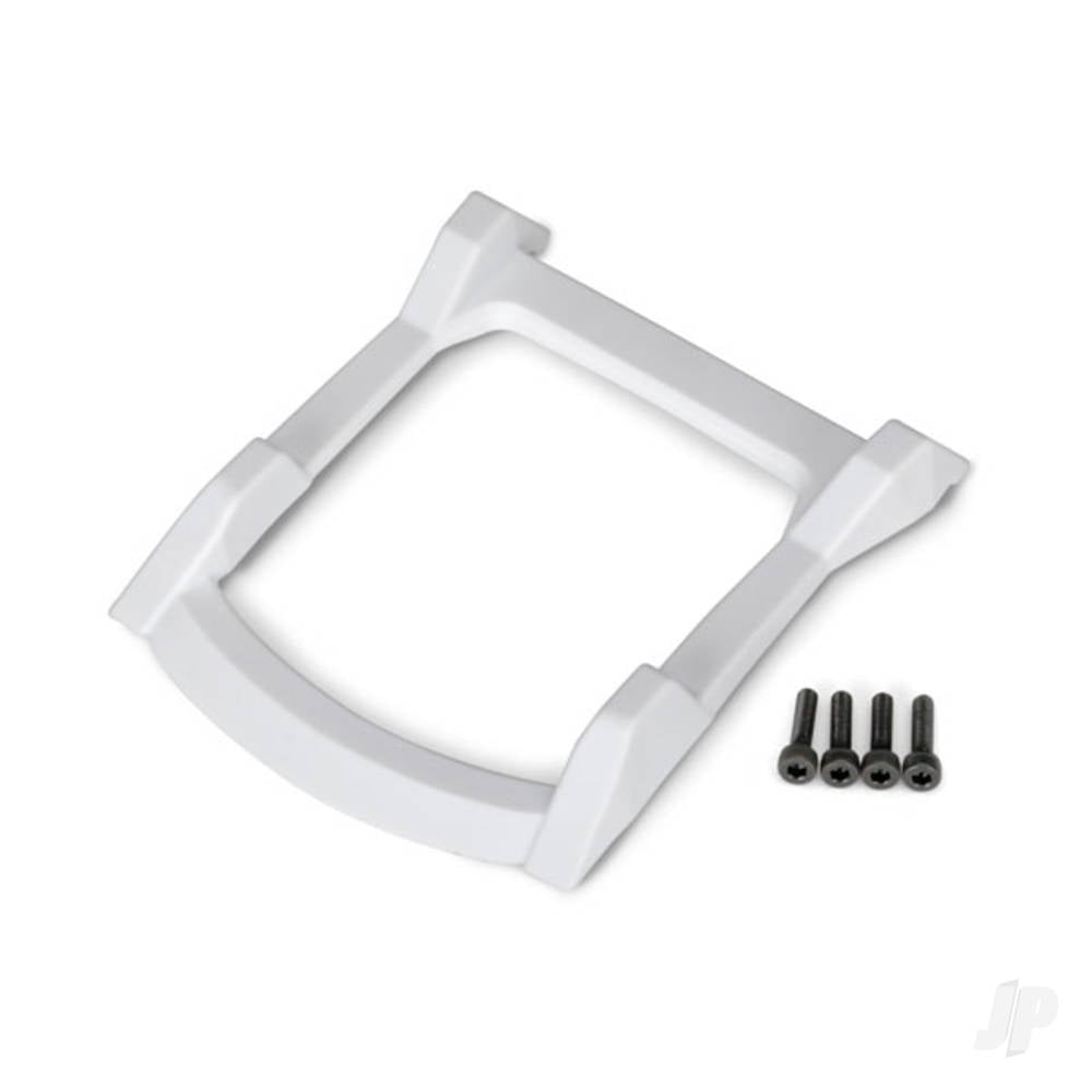 Traxxas Skid plate, roof (Body) (white) / 3x12 CS (4 pcs) 6728A