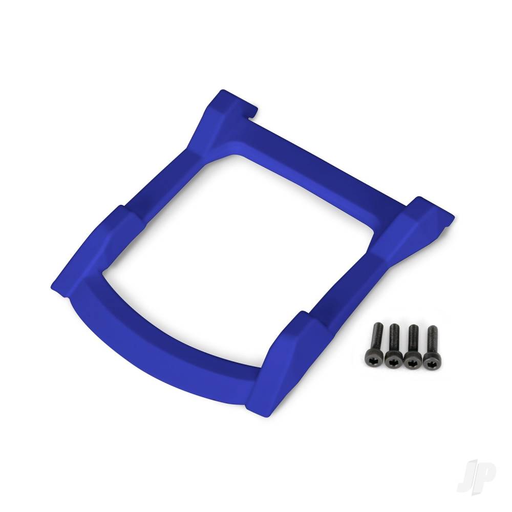 Traxxas Skid plate, roof (Body) (Blue) / 3x12mm CS (4 pcs) 6728X