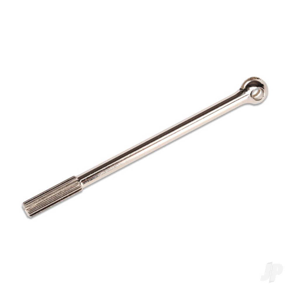 Traxxas Half shaft, external splined (Steel-spline constant-velocity) (1pc) (fits 2WD Rustler / Stampede) 6752