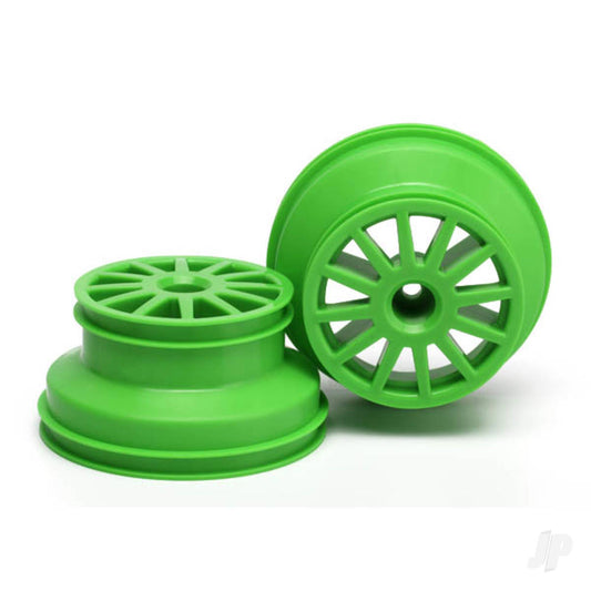 Traxxas Wheels, Green (2 pcs) 7472X