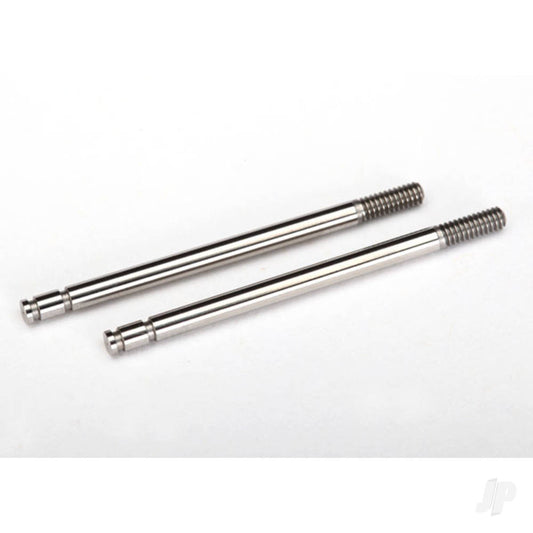 Traxxas Shock shafts, Steel, chrome finish (2 pcs) 7663
