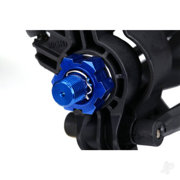 Traxxas Wheel Hubs, hex, aluminium (Blue-anodised) (4 pcs) 7756X