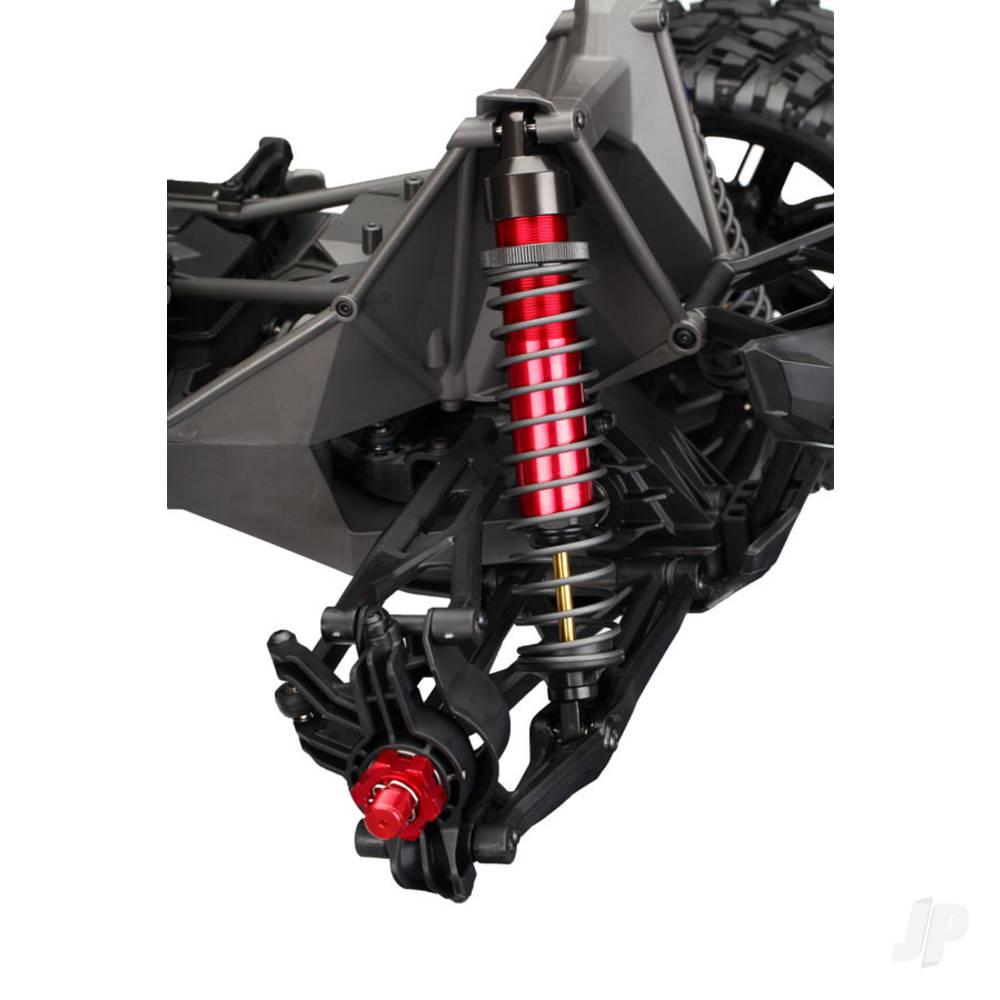 Traxxas Shaft, GTX shock, TiN-coated (2 pcs) (assembled with rod ends and Steel hollow balls) 7763T