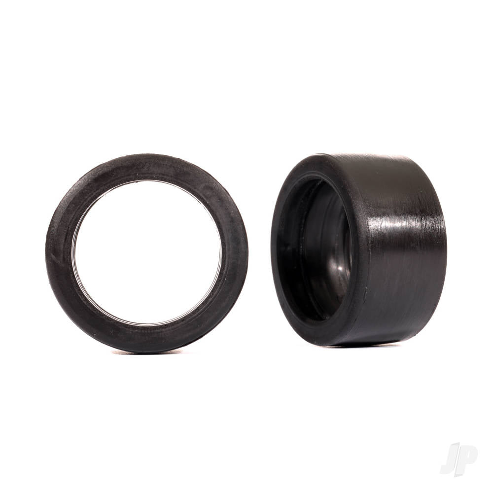 Traxxas Tyres, rubber (2) (fits Traxxas #7775X wheelie bar wheels) 7799
