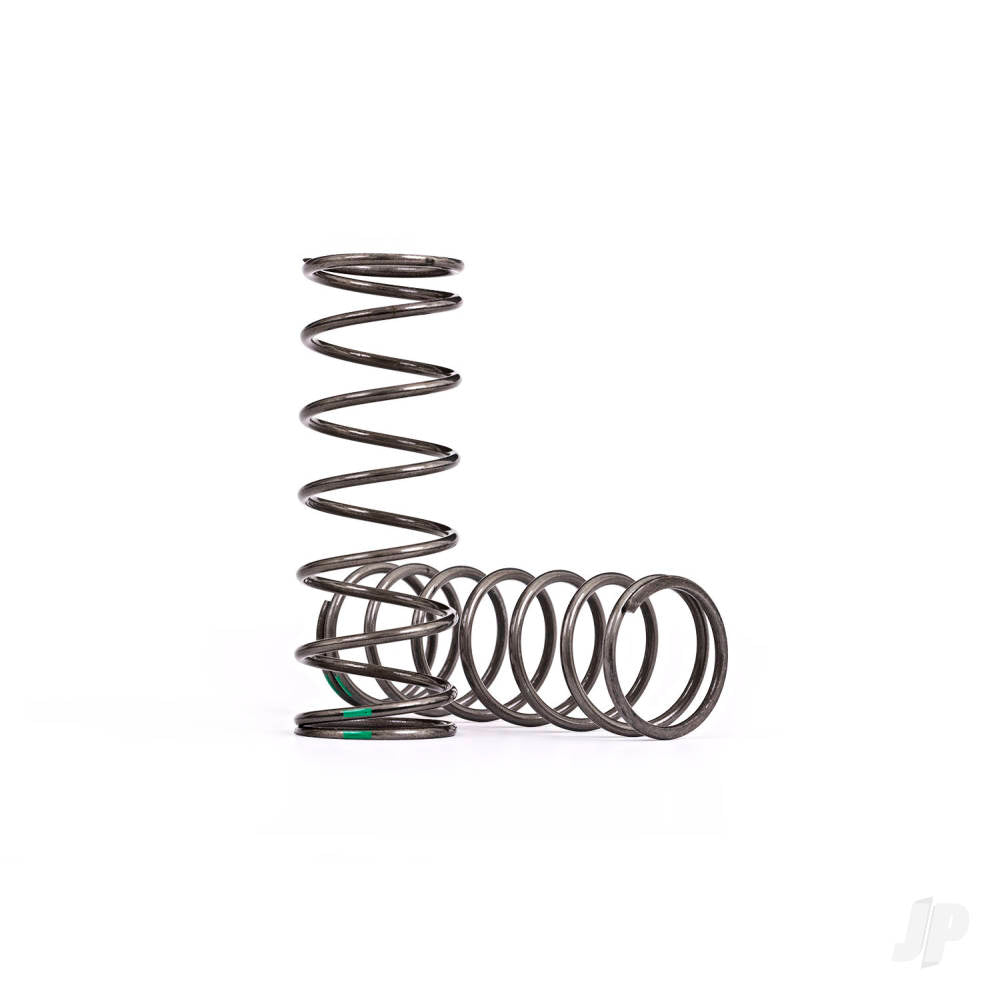 Traxxas Springs, shock, medium (natural finish) (GTX) (3.141 rate, green stripe) (2) 7864